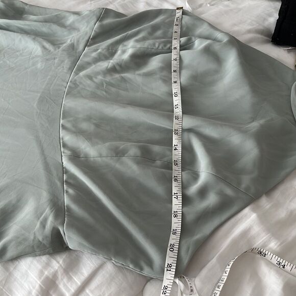 After Six Sage Green Maxi Dress - Picture 5 of 9